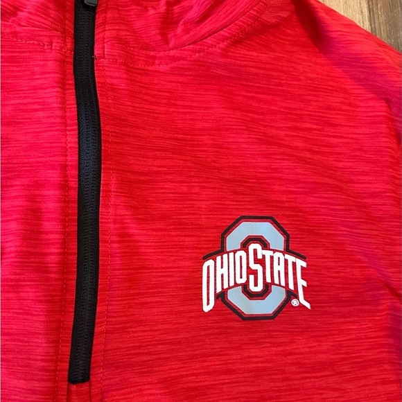 Men’s Ohio State Buckeyes Varsity Apparel 1/4 Zip Dri-Fit Pullover Size Medium - Picture 4 of 4